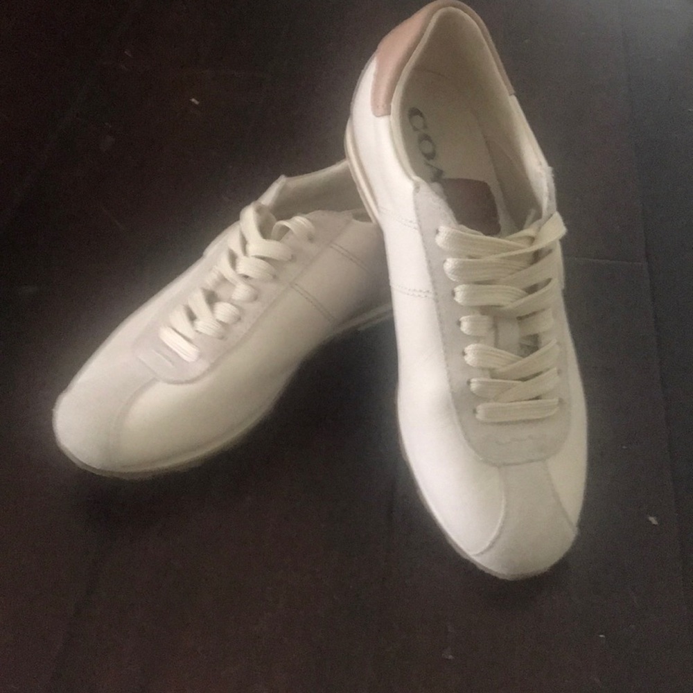 Sneakers by coach 🌸😊 - Picture 1 of 7